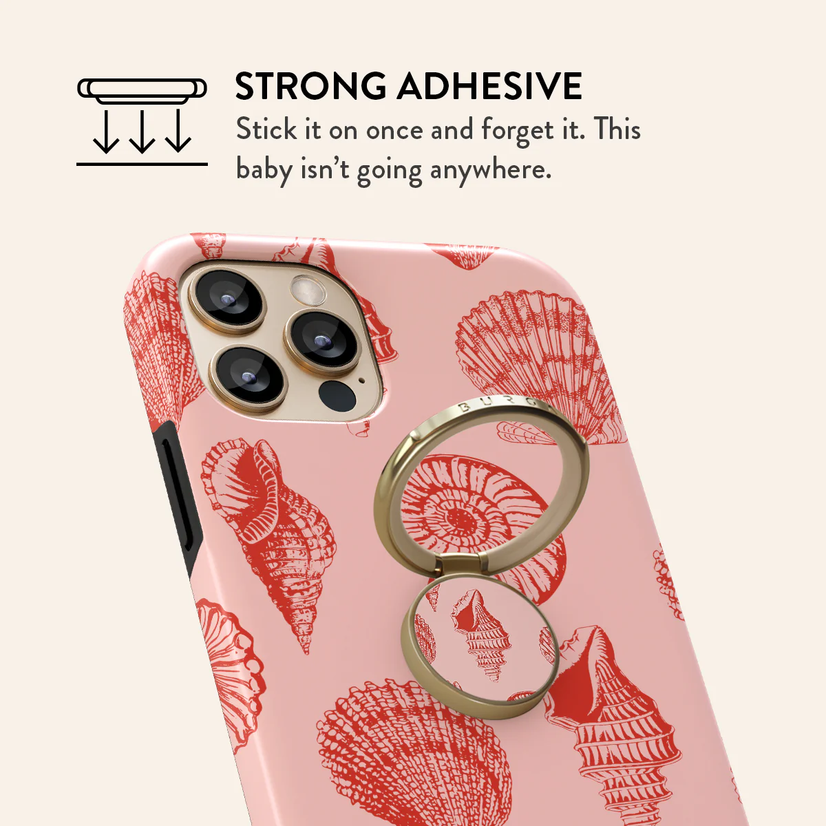 Coastal Treasure - Adhesive Ring Holder