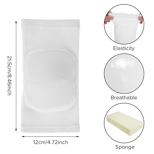 Sibba Kompressions Ellbogenschützer Armbandage Unterstützung Fitness Arm Knieschützer Volleyball Basketball Atmungsaktive Ellenbogenbandagen für Kinder, Männer und Frauen