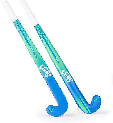 Kookaburra Unisex Jugend Orbit Junior Hockeyschläger, grün/blau, 30' Light