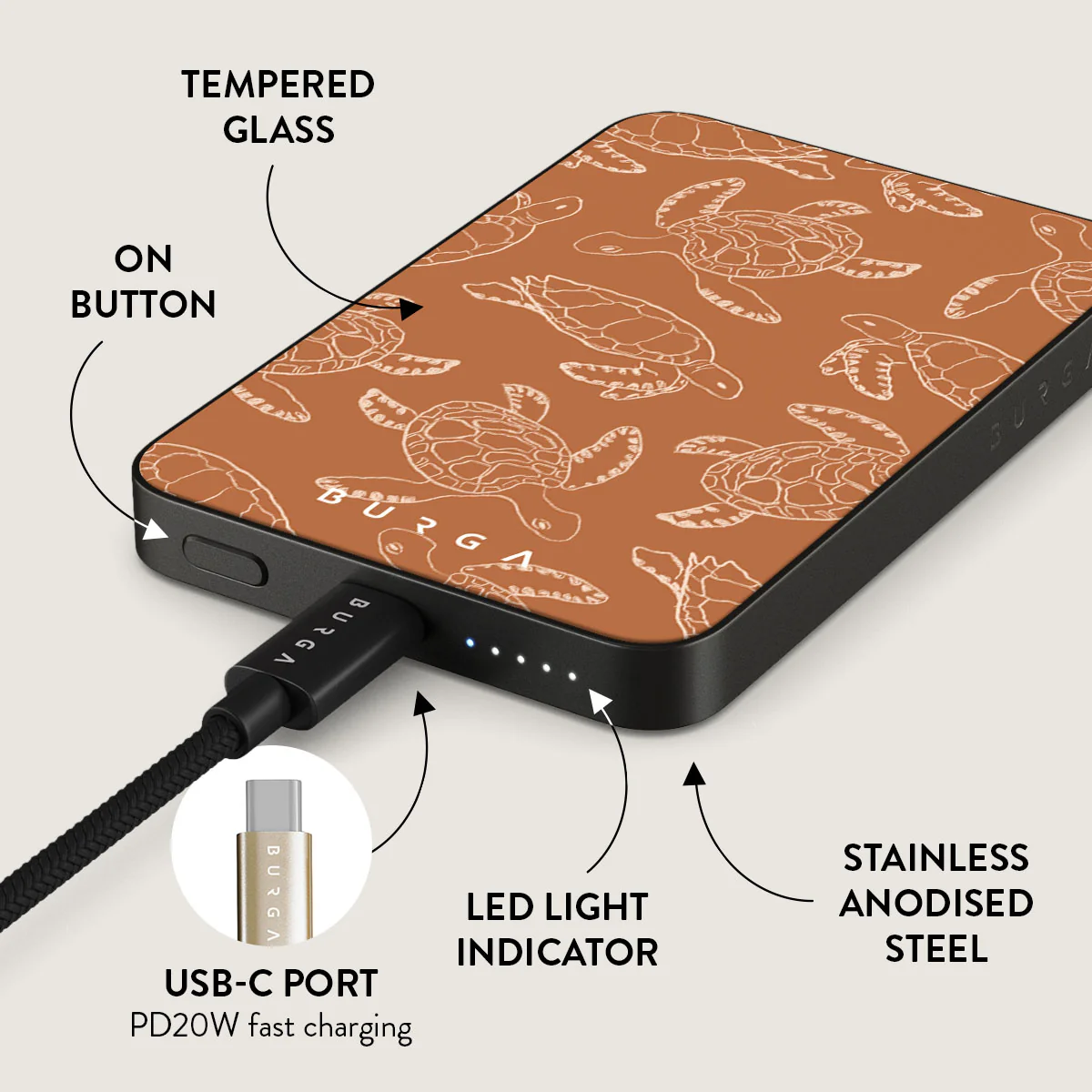 Earth Shell - Magnetic Power Bank