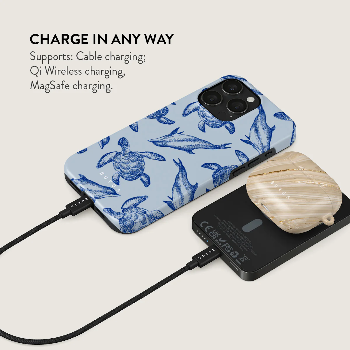 Aquatic Dance - Magnetic Power Bank