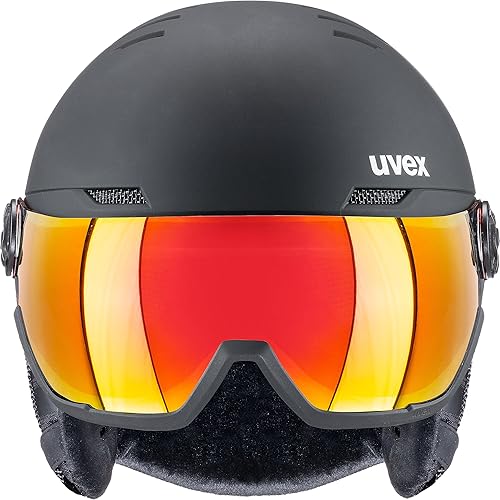 uvex Wanted Visor Visier Skihelm - Navy mat