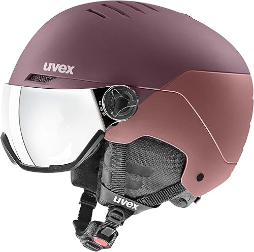 uvex Wanted Visor Visier Skihelm - Navy mat