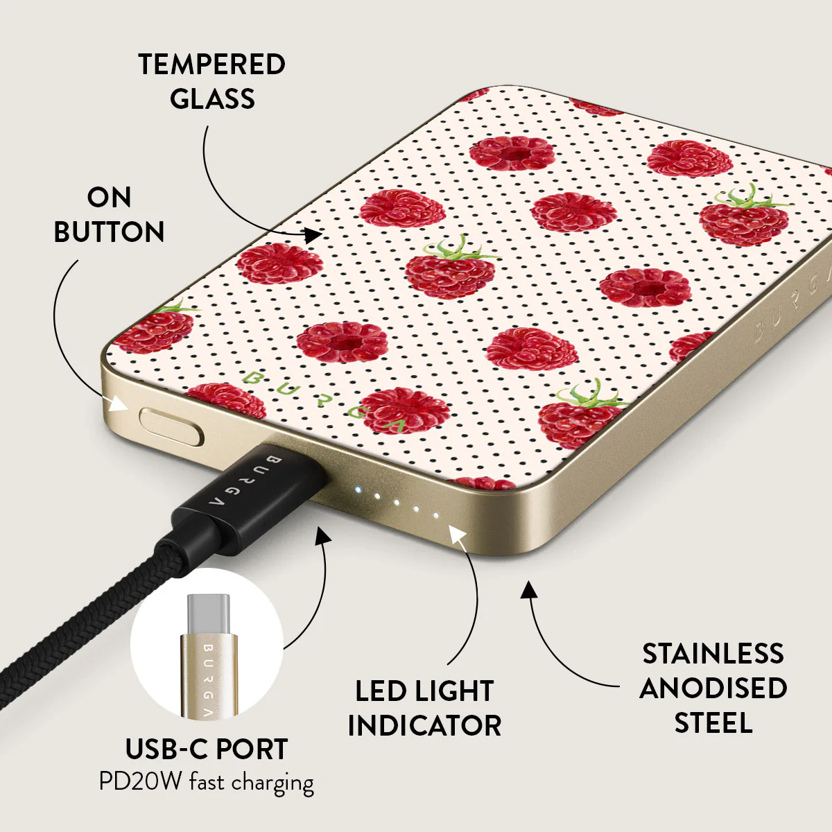 Summer Forever - Magnetic Power Bank