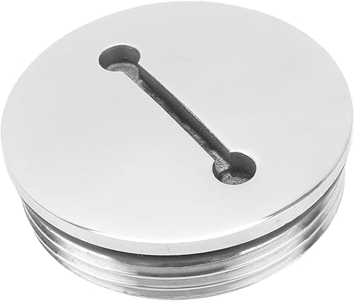 Boot Marine Tankdeckel Deck Fill Filler Bootszubehör Deck Fill Cap aus Edelstahl mit Kette Marine Hardware Zubehör