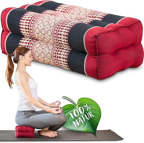 Namasdee Stützkissen mit 100% natürlicher Kapokfüllung