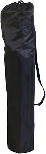 Vdaxvme Campingstuhl mit Kordelzug, Aufbewahrungstasche, tragbar, Picknick, Klappstuhl, Tragetasche für Reisen, Outdoor, Camping, Sport, Schwarz , 100x22