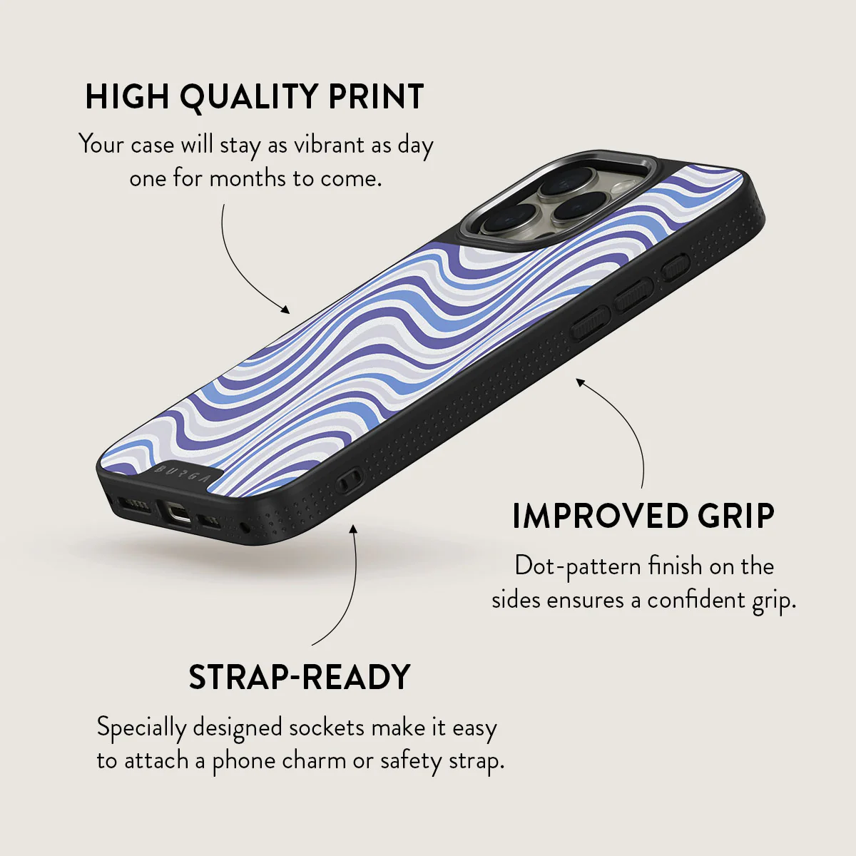 Stay Groovy - iPhone 16 Pro Max Case