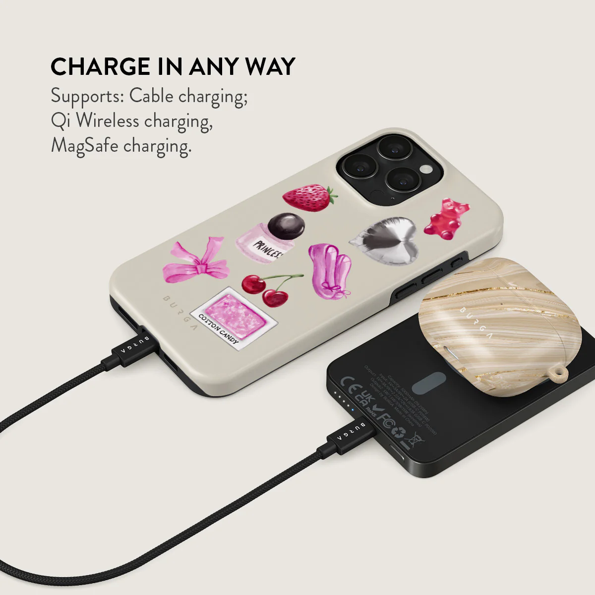 Baby Girl - Magnetic Power Bank