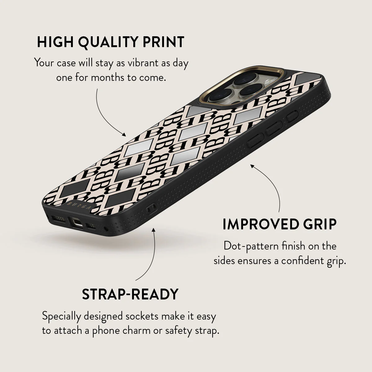 Monogram - iPhone 16 Pro Max Case