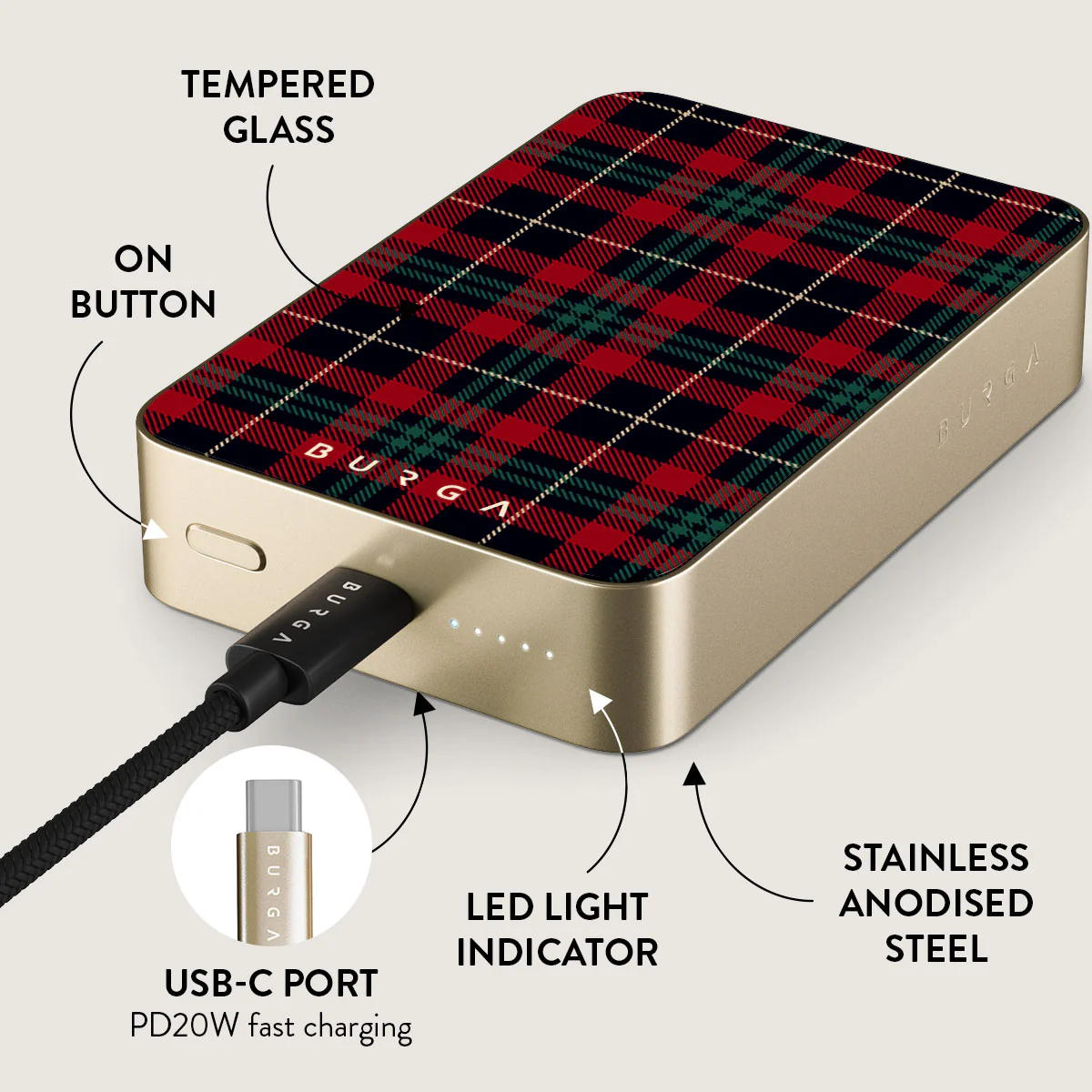 Sweater Weather - Magnetic Power Bank