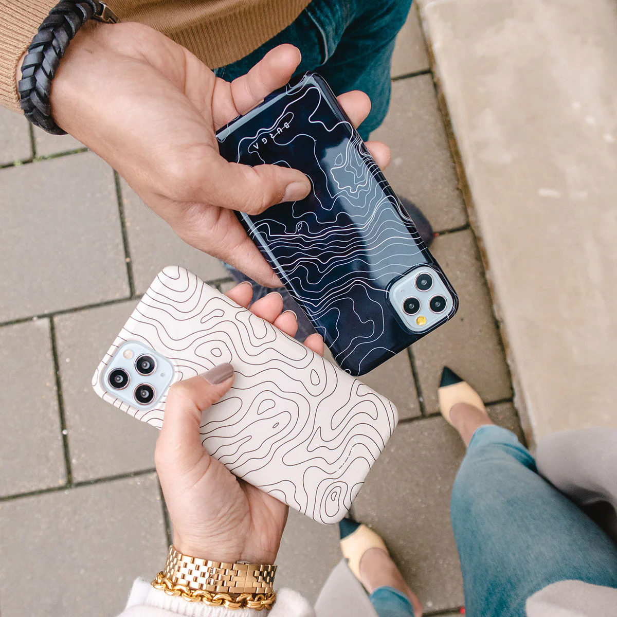 Drifting Shores - Line Art iPhone 16 Pro Max Case