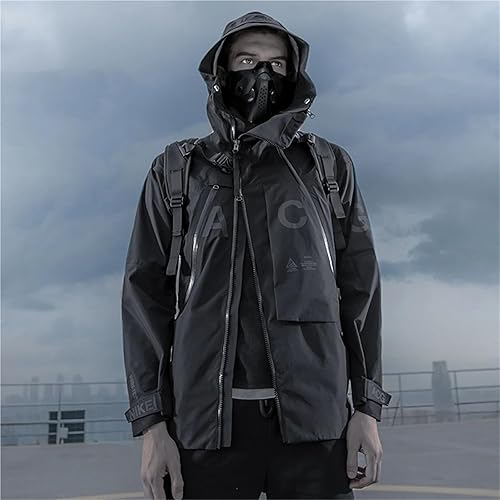 YChoolco Taktische mechanische Cyberpunk-Maske Paintball-Maske im futuristischen Stil Halloween-Party-Kostüm-Requisiten-Zubehör for Musikfestivals