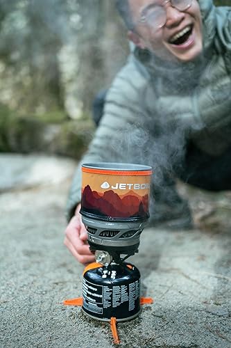 Jetboil MiniMo Camping- und Rucksackkochsystem mit einstellbarer Wärmekontrolle