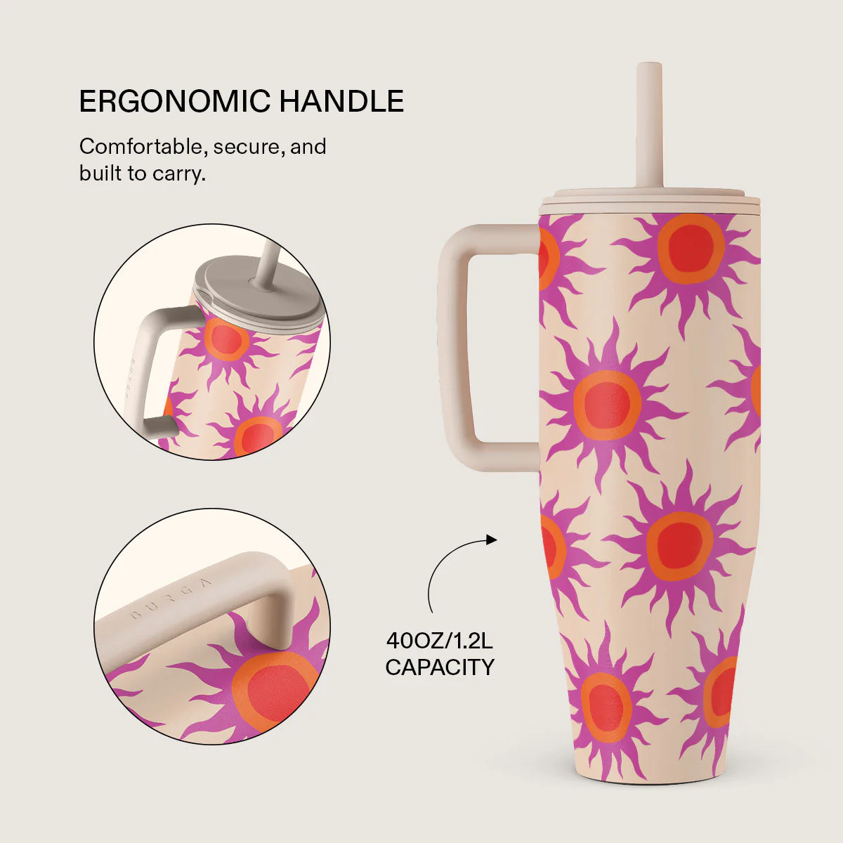Sunset Glow - All Day Leakproof Tumbler