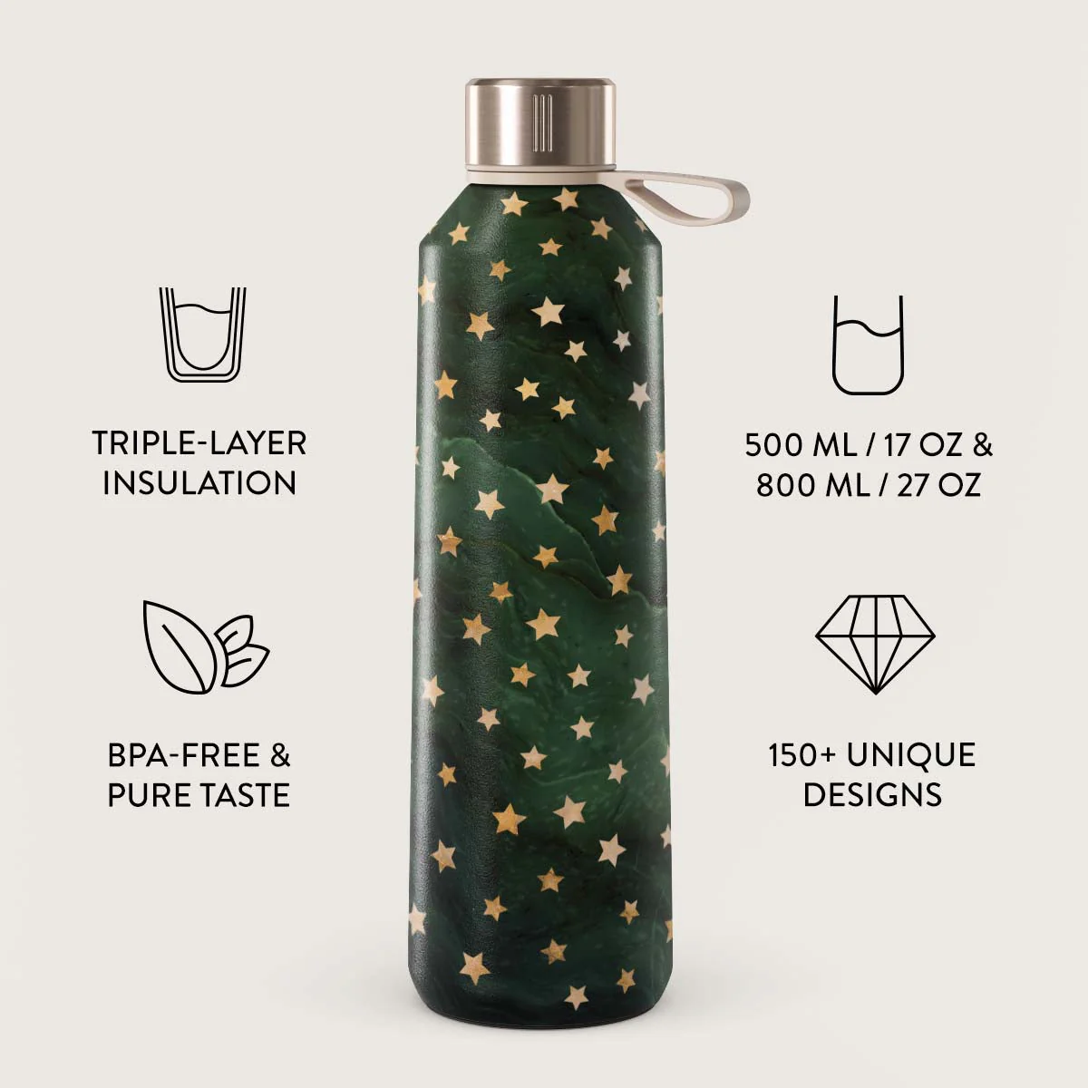 Prince Charming - Stars Water Bottle