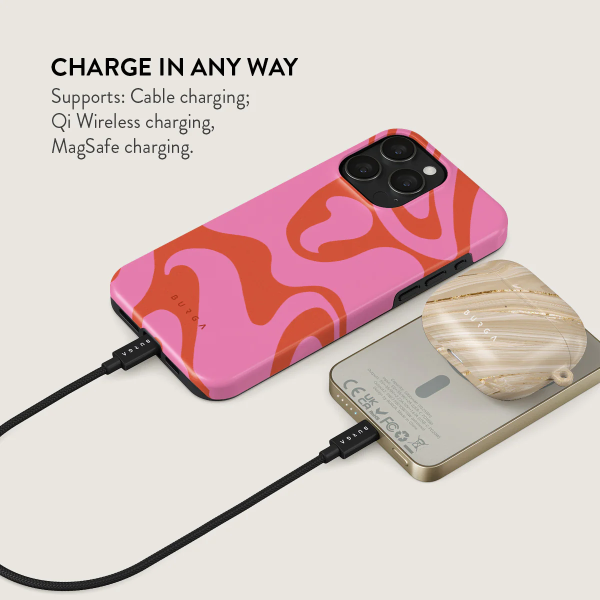 Ride The Wave - Magnetic Power Bank