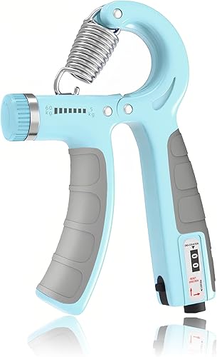 UNILECON Handtrainer Unterarmtrainer Griffkraft Trainer - Einstellbarer Widerstand 5-60kg Hand Trainer,Rutschfester Griff und Ergonomisches Design,Fingertrainer für Sportler