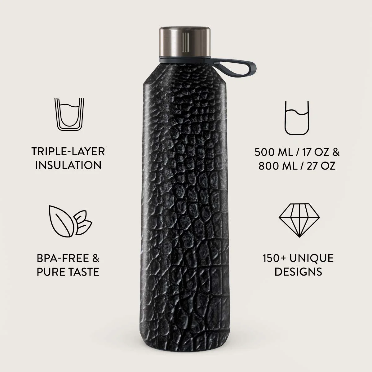 Reaper's Touch - Snakeskin Water Bottle
