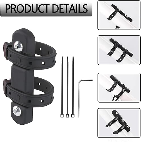 Fahrrad Flaschenhalter Ohne Schrauben mit DREI Banden und Einem Schlüssel, Flaschenhalter Fahrrad Ohne Schrauben, Trinkflaschenhalter Fahrrad Ohne Schrauben, Flaschenhalter Adapter