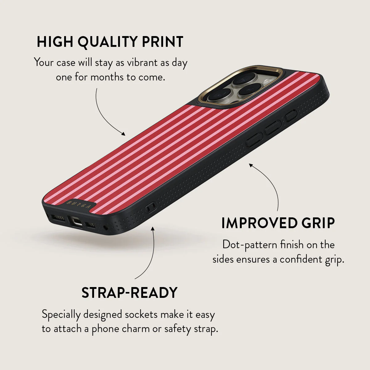 Strawberry Jam - iPhone 16 Pro Max Case