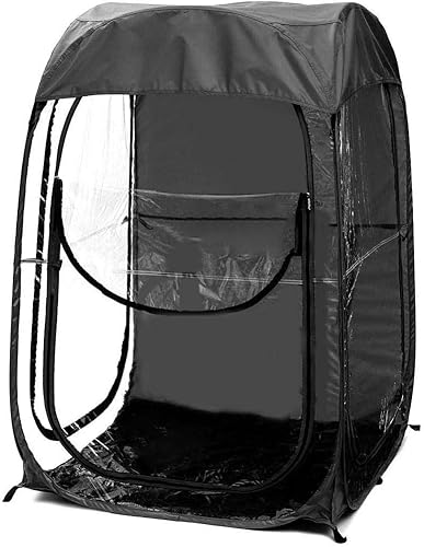 CLQ Baldachin Zum Angeln, Pop-Up-Wetter-Pod, Wetterfestes Pop-Up-Zelt Im Freien 2 Personen Leichter Tragbarer Baldachin-Wetterschutz Zum Angeln Camping Sportveranstaltungen Beobachtungszelt