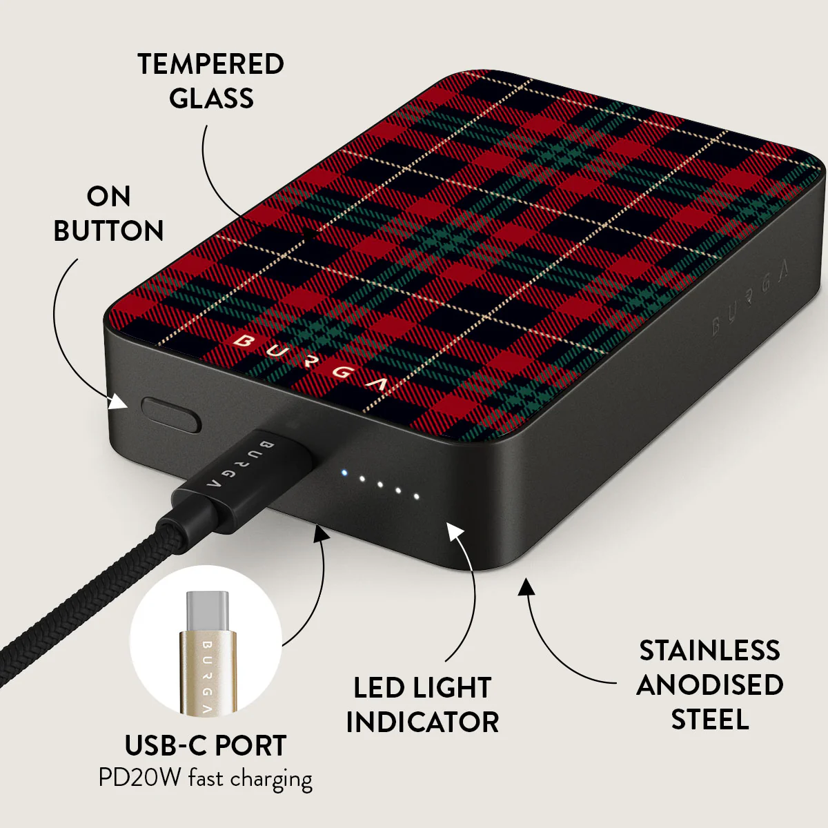 Sweater Weather - Magnetic Power Bank