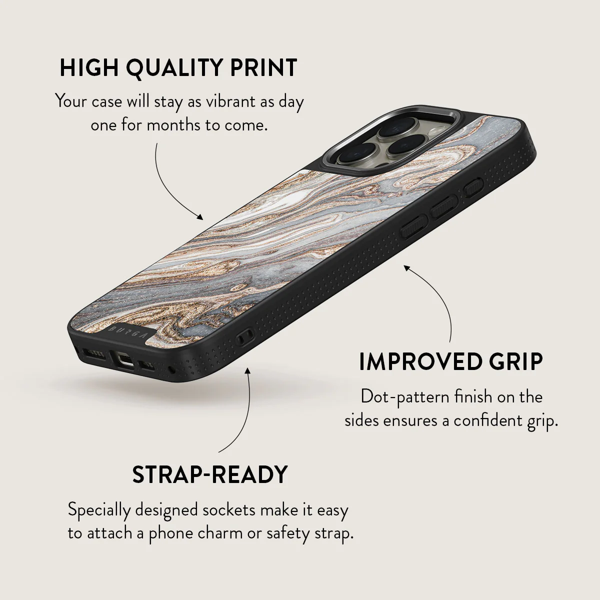 Gentle Wind - Trendy iPhone 16 Pro Max Case