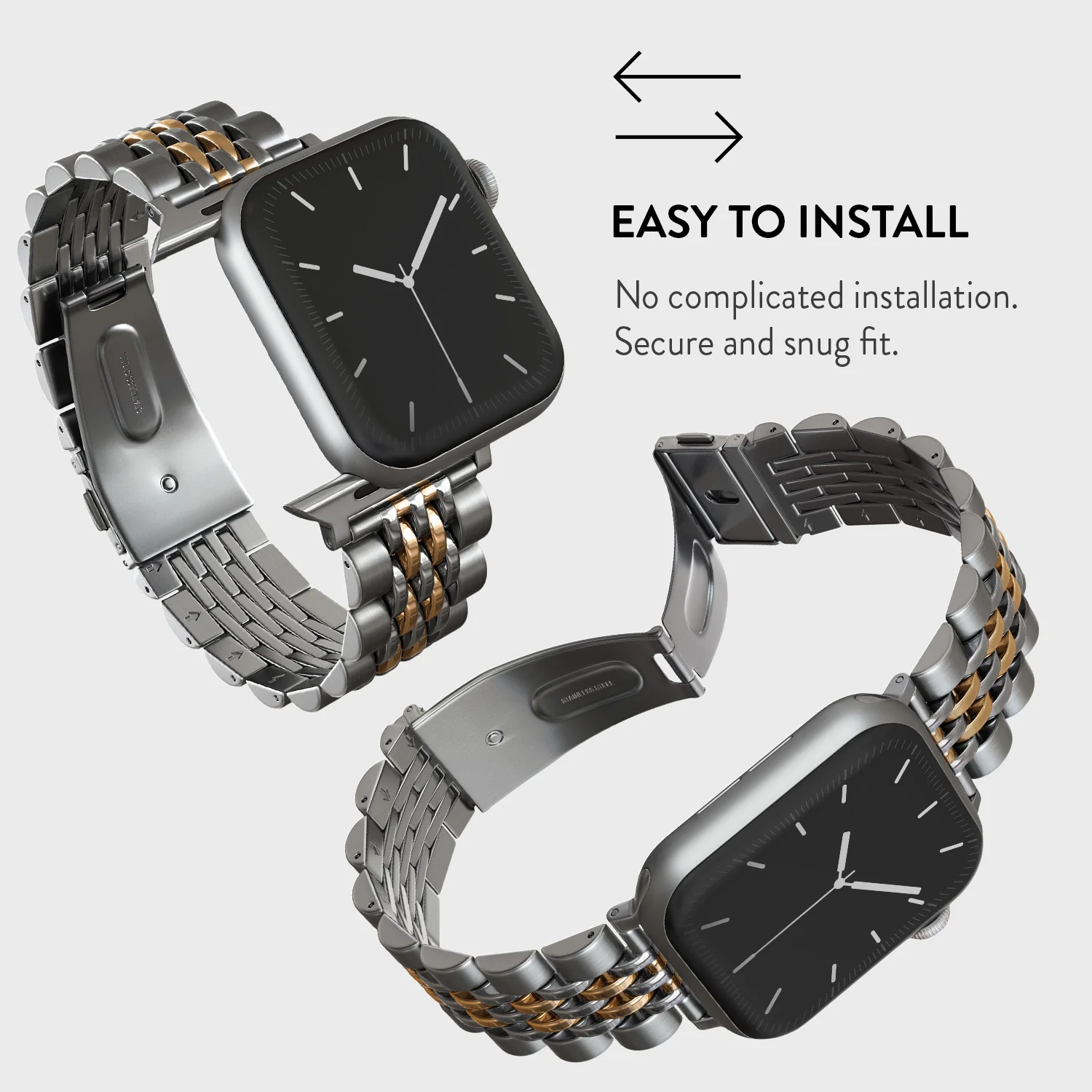 Apple Watch Metal Bracelet - Chic Royal