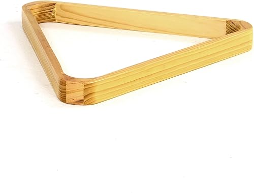 Nexos Billard Snooker Pool Dreieck aus Holz Triangel Triangle für 15 Billardkugeln 57,2mm Billardtisch