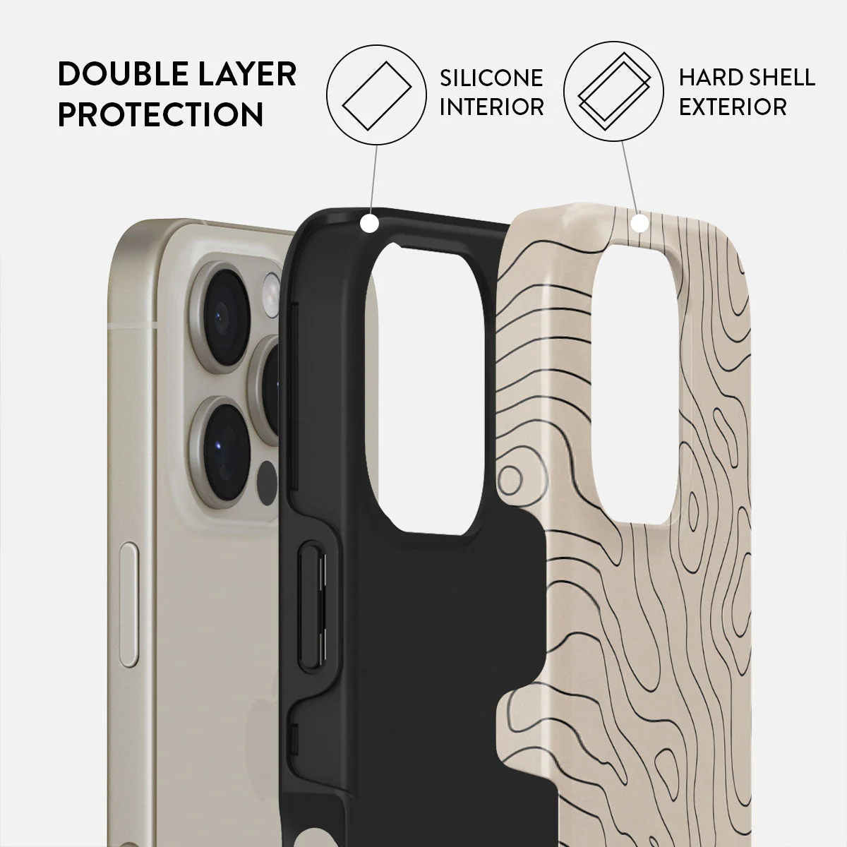 Wild Terrain - Minimalist iPhone 16 Pro Max Case