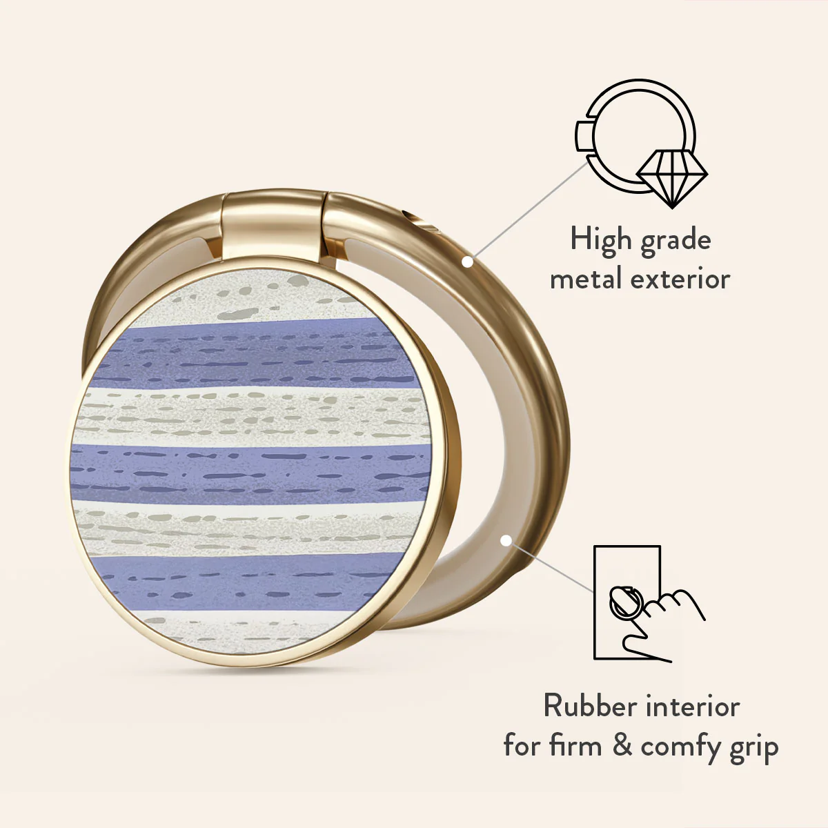 Seaside Muse - Adhesive Ring Holder