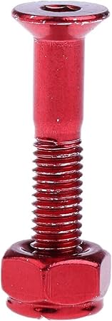 Shidongbla 16-teiliges Skateboard-Schrauben-Hardware-Set, Skate-Brückennagel, als Ersatz