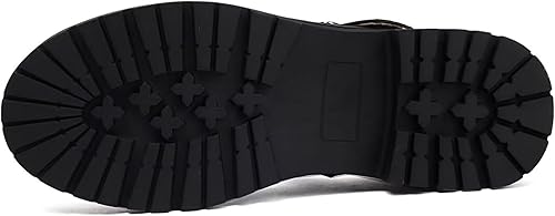 Damen Mary Jane Schuhe Plateau Freizeitschuhe Damen Leder Komfortschuhe Elegant Walkingschuhe Mit Schnallen Halbschuhe Mit Absatz Einfarbig Loafers Fitnessschuhe Lederschuhe Casual Damenschuhe