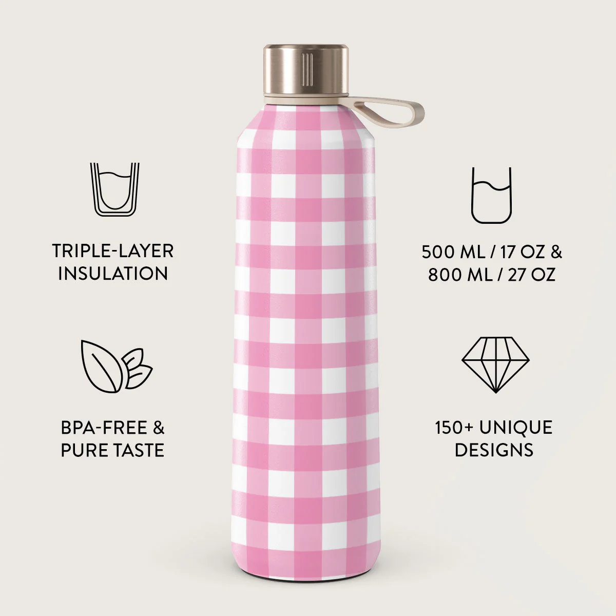 Think Pink - Water Bottle