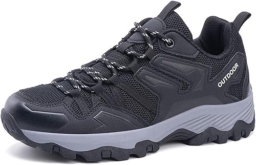 WOWEI Wanderstiefel Wanderschuhe Herren Damen wasserdichte Outdoorschuhe rutschfeste Kletterschuhe Leicht Atmungsaktiv Trekking Hiking Schuhe Wanderhalbschuhe
