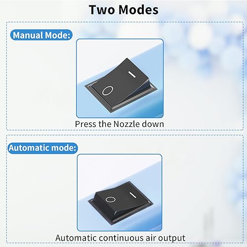Elektrische Ballonpumpe mit 5 Düsen, Nestling 600W Protable Luftpumpe zum Aufblasen oder Entleeren von Luftmatratzen/Plantschbecken/Schwimmring etc