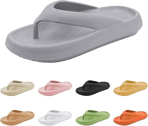Flip Flops Damen Wolken Hausschuhe Damen Badelatschen Rutschfeste Zehentrenner Slip-On Sandaletten Mit Weichen Sohlen Bequem Duschschuhe Anti-Slip Wasserschuhe Atmungsaktiv Strandsandalen