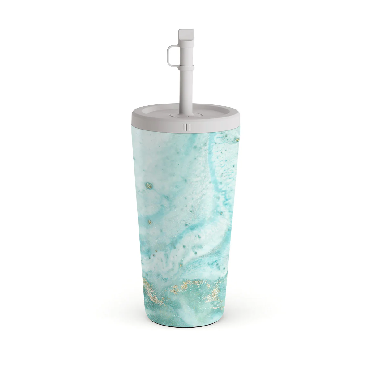 Uluwatu Waves - Teal Travel Mug