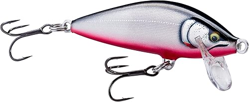 Rapala - Countdown Fischerei Köder Elite Balsa Konstruktion - Köder Süßwasser fließen - Schwimmtiefe 0,9 m - Größe 4,5 cm / 3,5 g - in Estland hergestellt - vergoldeter roter Bauch