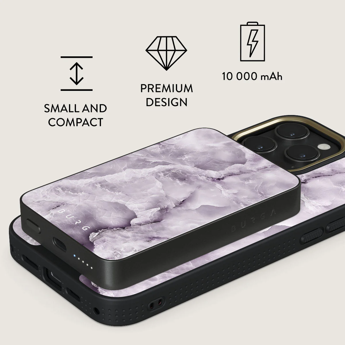 Black Currant - Magnetic Power Bank