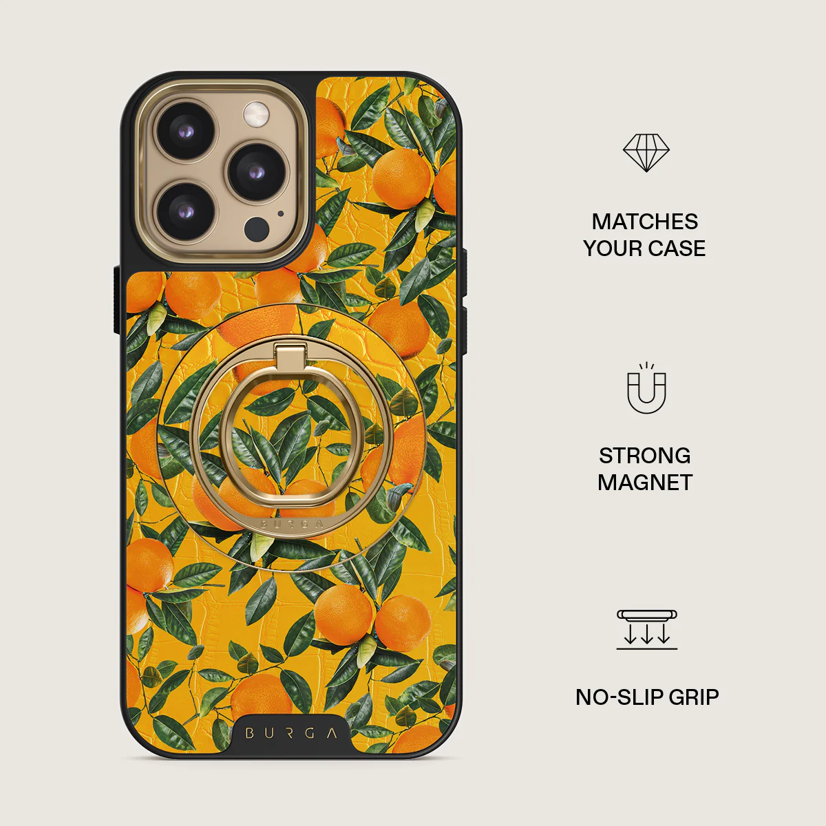 Orange Lemonade - Magnetic Ring Holder