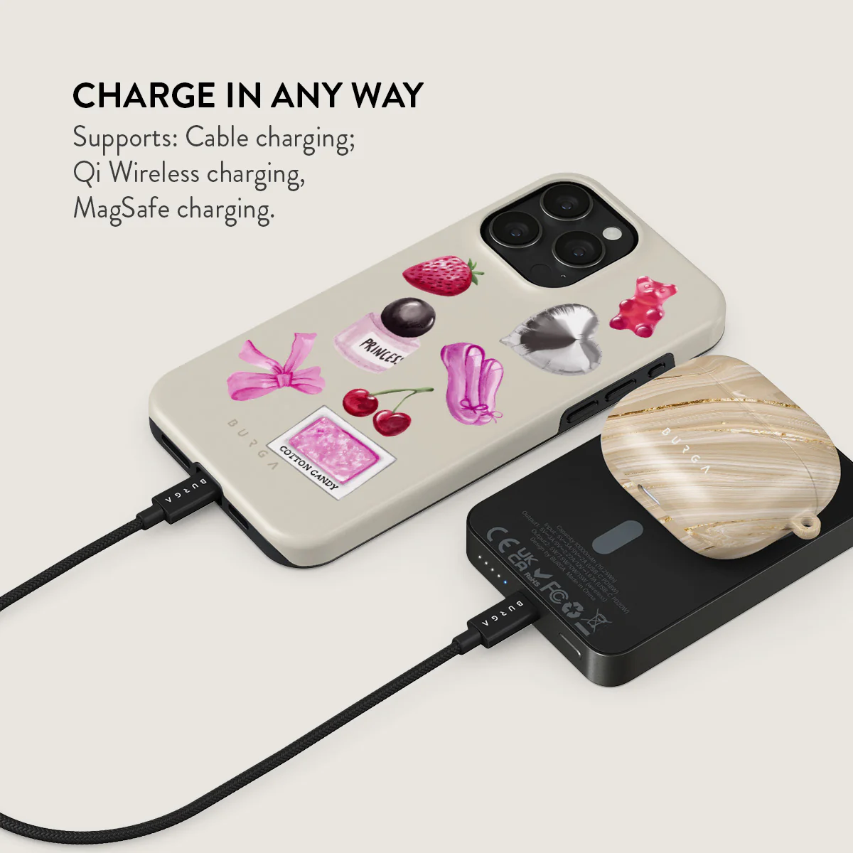 Baby Girl - Magnetic Power Bank