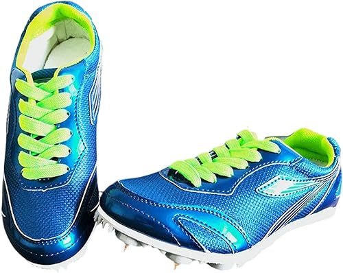 GoldeneAmeisen Leichtathletik Spike Schuhe,Athletik Spike Schuhe,Weitsprung-Leichtathletikschuhe,Track Spike Schuhe,Unisex,Atmungsaktive Leichte,rutschfeste,Laufschuhe,Für Test,Kinder,Herren,Damen