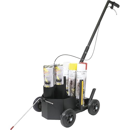 DURABLE | Farbmarkierwagen DURALINE® EasyTrack | Strichbreite 40-100 mm | passend für 750 ml Dosen