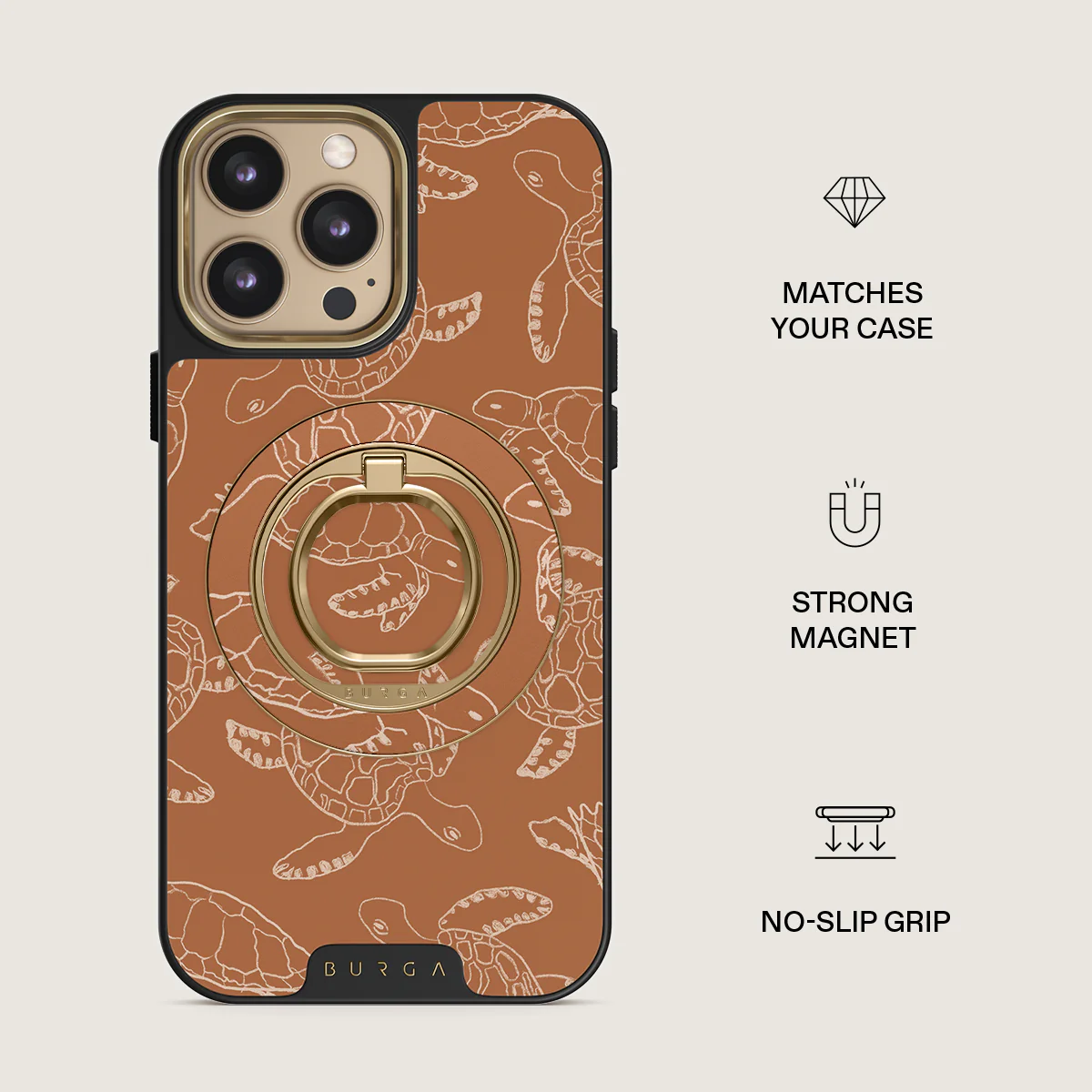 Earth Shell - Magnetic Ring Holder