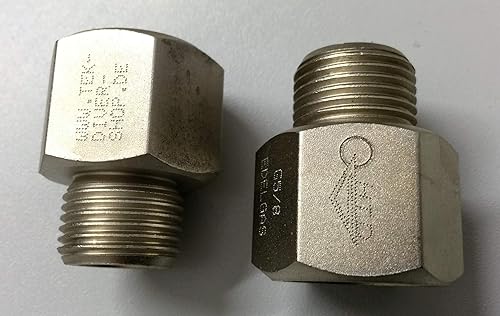HTD Gewindeadapter Druckluft G 5/8' Innengewinde - Edelgas W 21.8 Aussengewinde