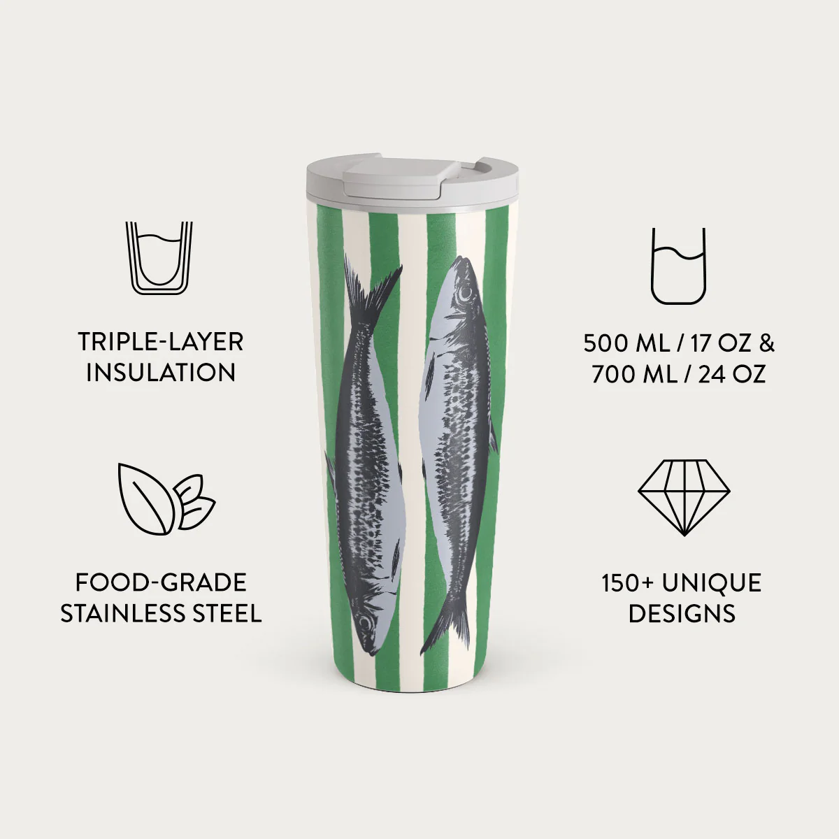 Sardinhas - Travel Mug