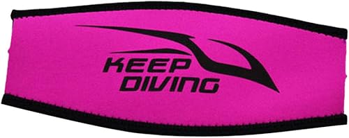 MagiDeal Neopren Maskenband, Tauchmaskenband, Rose
