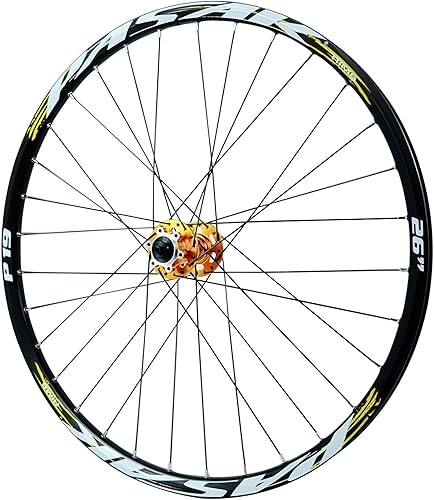 LYYCX AuroraXQ 26/27.5/29' MTB Laufradsatz, Mountainbike Vorderrad Quick Release, HG Scheibenbremse Fahrrad Hinterrad 32H Passend 7-12 Speed Kassette(1 Paar (vorne + hinten),29 Zoll)